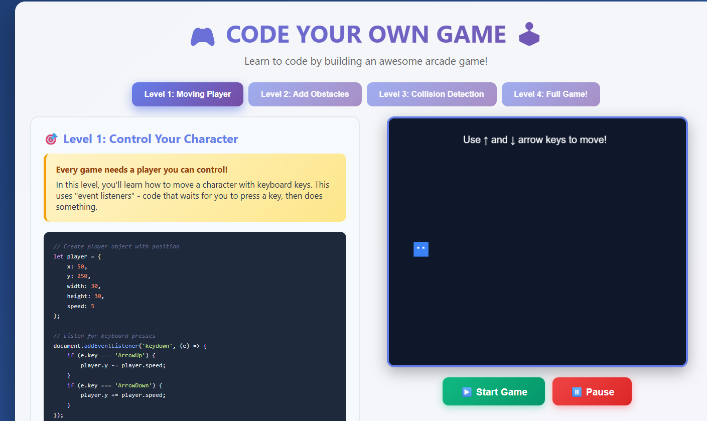Build Your Own Arcade Game